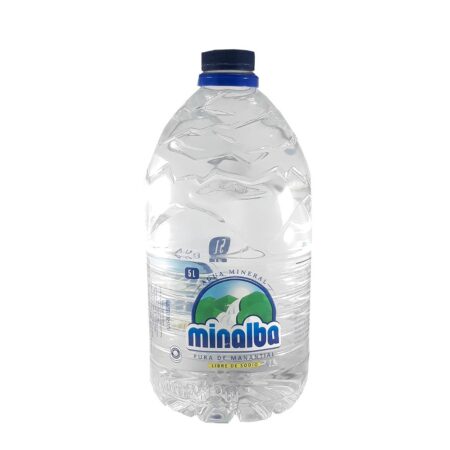 AGUA MINERAL MINALBA 5 LT