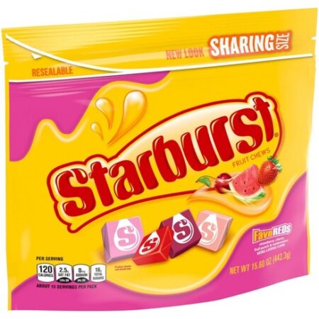 CARAMELOS SABORES SURTIDOS STARBURST 442,3 G