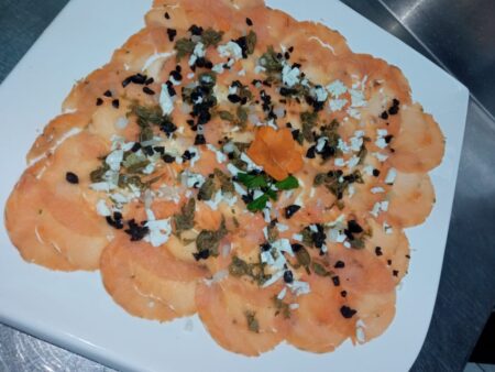 Carpaccio de Salmón