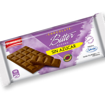 CHOCOLATE BITTER SAZUCAR ST. MORITZ 100 GR