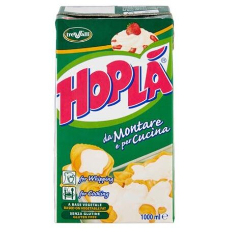 CREMA PARA BATIR NEUTRA SIN AZUCAR HOPLA 1 L