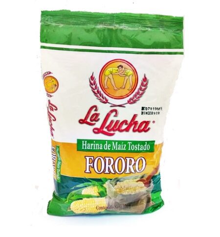 FORORO DE MAIZ TOSTADO LA LUCHA 900 G