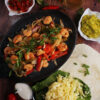 Fajitas de Camarones