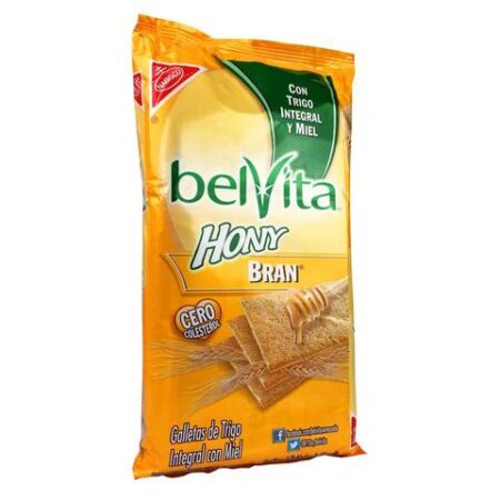 GALLETA HONEY BRAN BELVITA 9 UND
