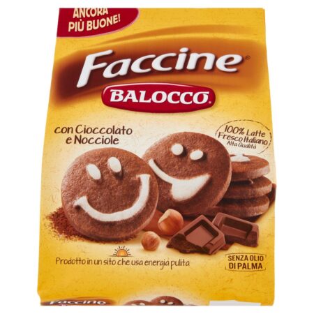 GALLETAS DE CHOCOLATE Y AVELLANAS BALOCCO 700 G