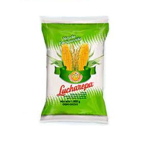 HARINA DE MAIZ BLANCO PRECOCIDA LUCHAREPA 1 KG