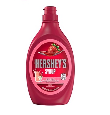 HERSHEYS SYRUP FRESA 623GR