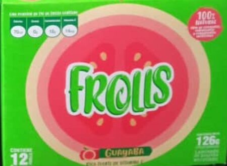 LAMINADO GUAYABA FROLLS 126 G