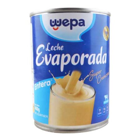 LECHE EVAPORADA WEPA 400 G