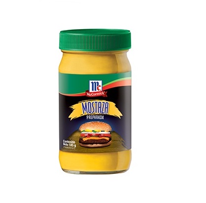 MOSTAZA PREPARADA MC CORMICK 185 G