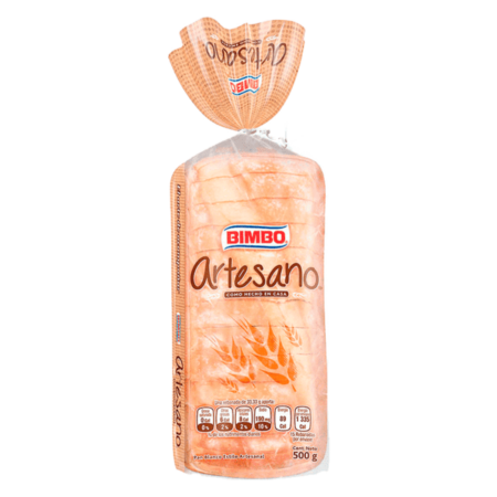 PAN ARTESANO BIMBO 500 G