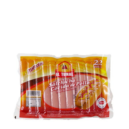 SALCHICHA DE POLLO EL TUNAL 450 G