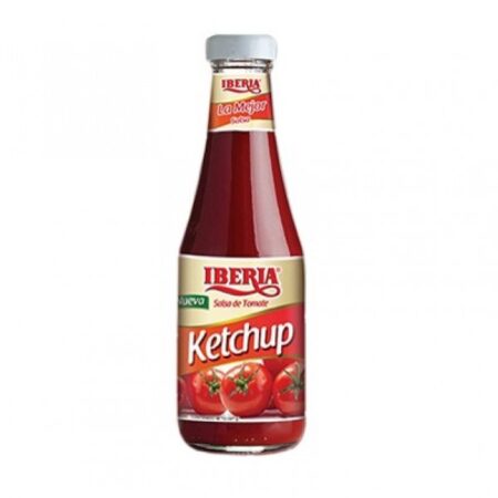 SALSA DE TOMATE KETCHUP IBERIA 397 ML