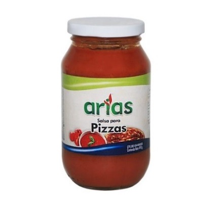 SALSA PARA PIZZAS ARIAS 490 G