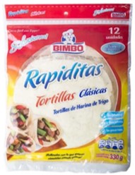 TORTILLAS CLÁSICAS BIMBO 330 G