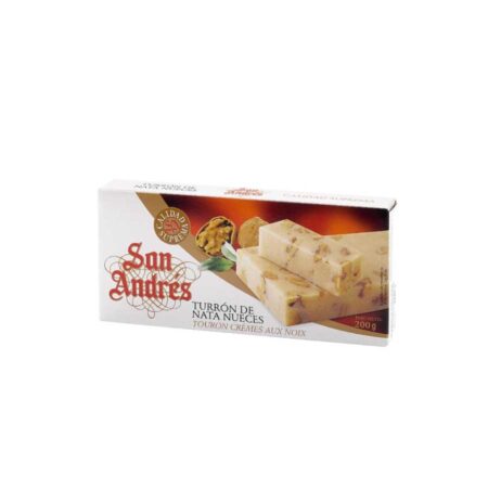 TURRON DE NATA DE NUECES SAN ANDRES 200 G