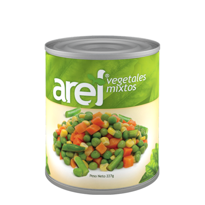 VEGETALES MIXTOS AREL 400 G