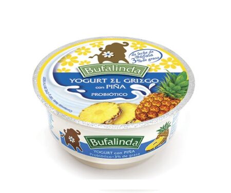 YOGURT EL GRIEGO CON PIÑA BUFALINDA 180 G