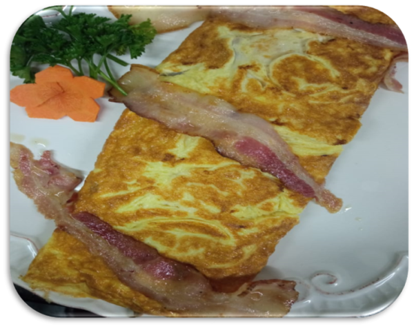 omelet de la casa medida exacta